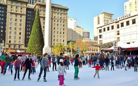 union square ice rink